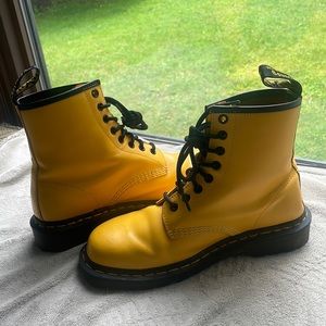 I am selling my Mr. Martens , size 8 combat boots. They are slightly used.